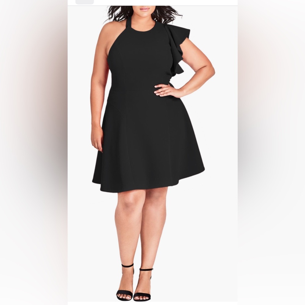 City Chic Dress- Classy Start size16 NWT